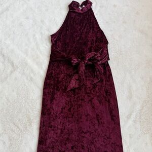 Gilli Burgundy Velvet Garment